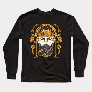 Badass Old Man Long Sleeve T-Shirt